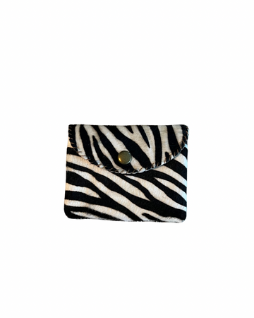 Animal print wallet