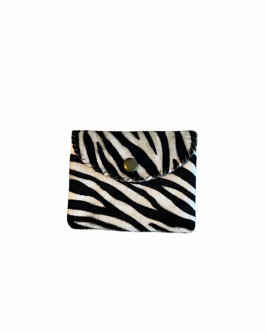 Animal print wallet