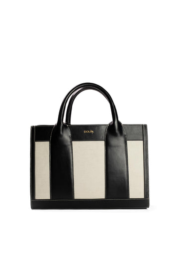 Canva Black Handbag