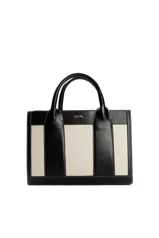 Canva Black Handbag