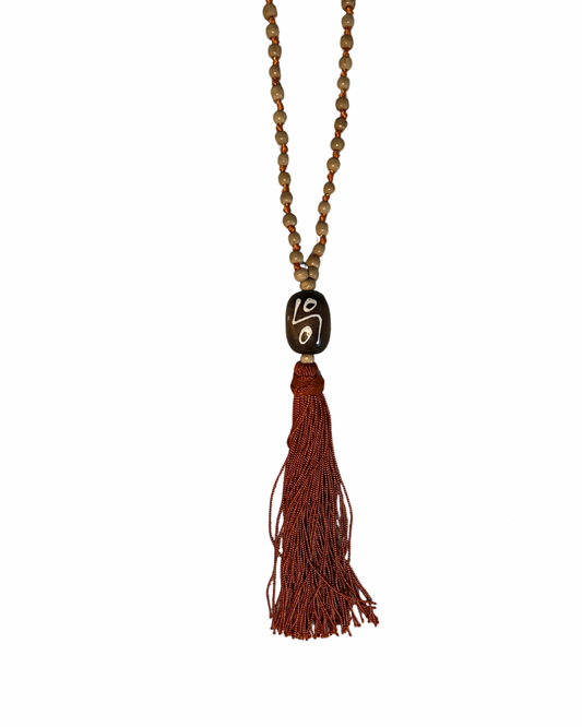 Wooden Fringe Necklace
