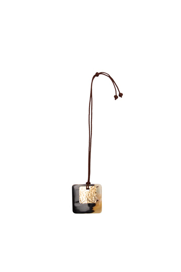 Pi Carre Square Necklace